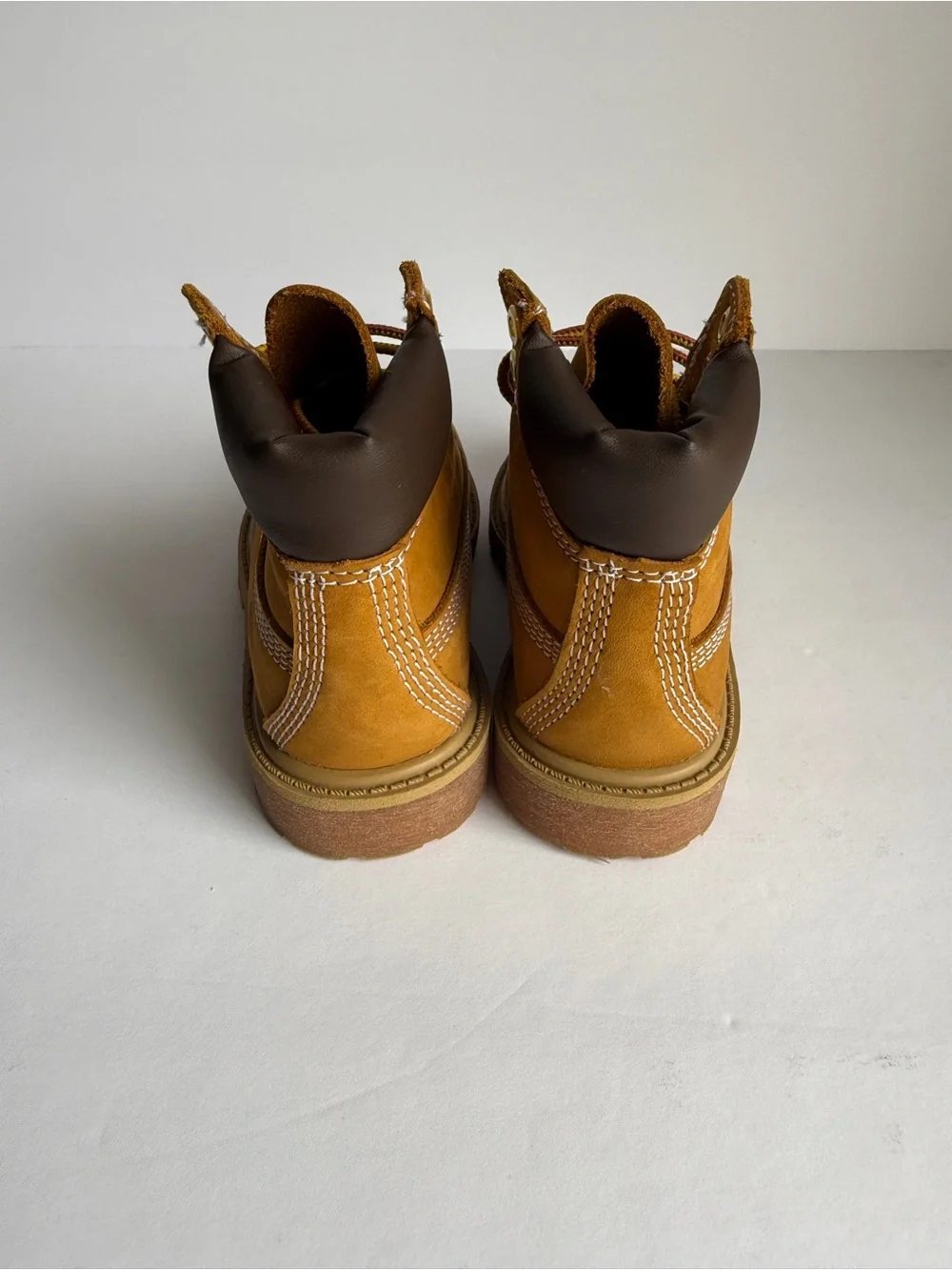 Timberland Kids Tan/Nubuck Lace-Up Ankle Boots